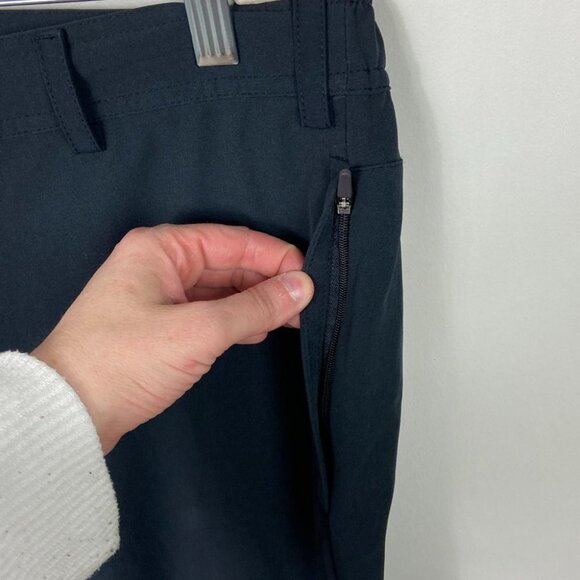 NEW Mack Weldon Radius Flex Pants True BlacK Size Large Technical Casual Lounge - Picture 6 of 14